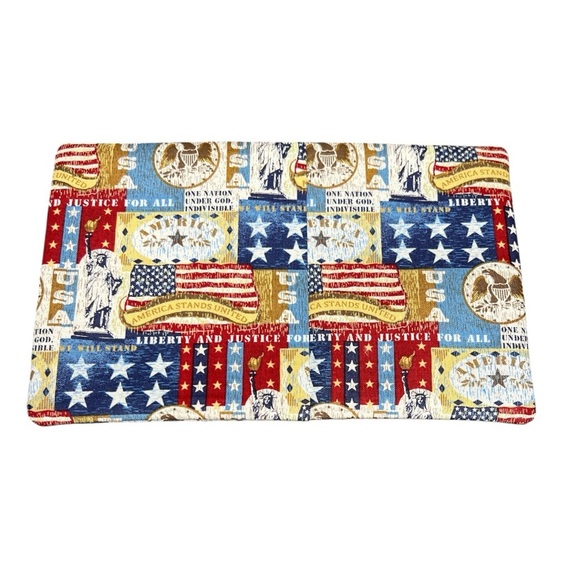 Hand Crafted Mug Rug Coaster Embroidered Cotton Fabric Padded Absorbs Liquid - Picture 2 of 9